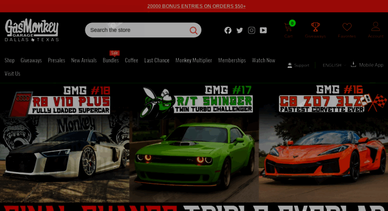 Access Gasmonkeygarage Com Home Page Gas Monkey Garage