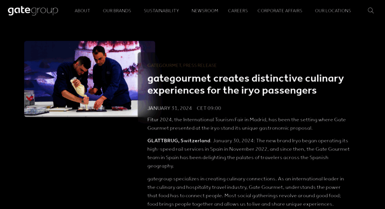 Access Gategourmet Com Gate Gourmet Gategroup