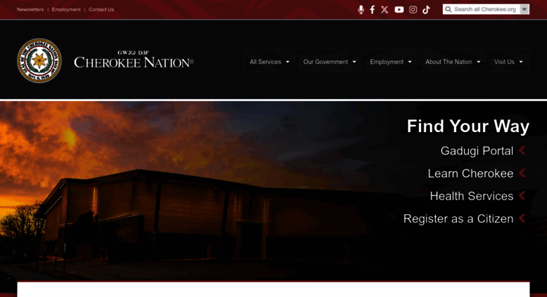 About The Nation::Cherokee Nation Website – XLWRR