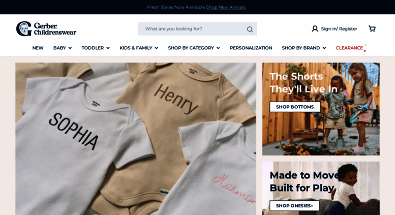 gerber childrenswear canada