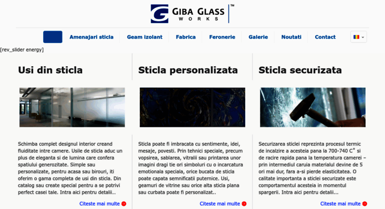Access Giba Glass Ro Giba Glass Sticla Personalizata