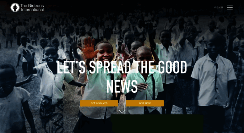 Access gideons.org. Gideons International | Let's spread the good news