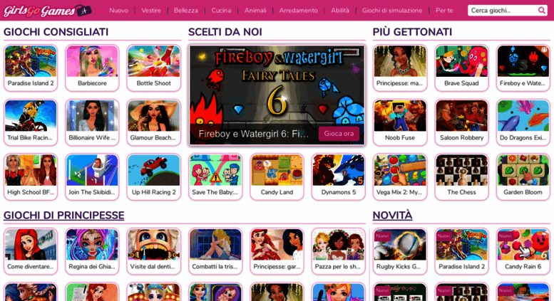 Access girlsgogames.it. Giochi per Ragazze Gratis Online ...
