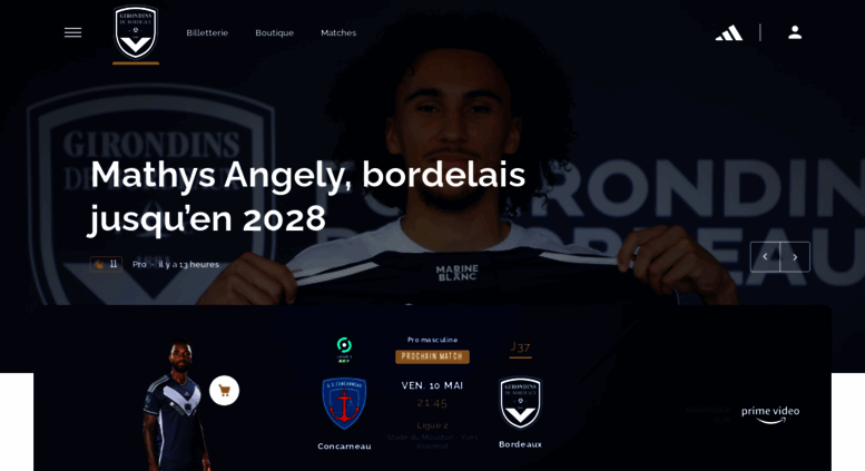 Бордо официальный сайт клуба