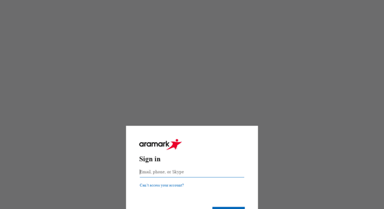 Access Globalopx aramark Aramark Login