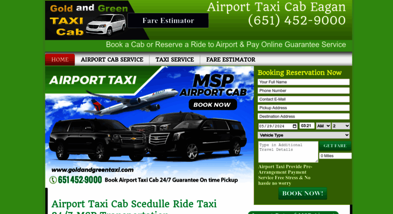 Msp Taxi Chart