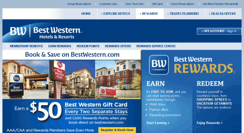 Access goldcrownclub.bestwestern.com. Hotel Rewards | Best Western Rewards® | Hotel Rewards Card