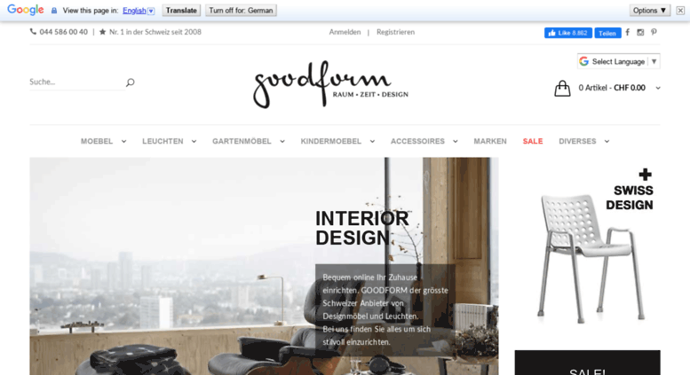 Access Goodform Ch Designermobel Und Designerleuchten Schweizer