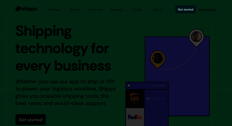 Access goshippo.com. Shippo: The Best Multi-carrier Shipping Software for  E-commerce | Shippo