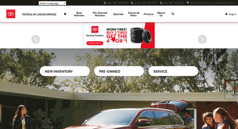 Access Grossingertoyotanorth Toyota Dealer Lincolnwood Il New Grossingertoyotanorth Screenshot