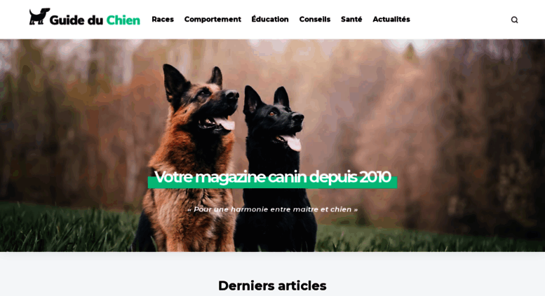 Access Guide Du Chiencom Guide Du Chien Actualités Et