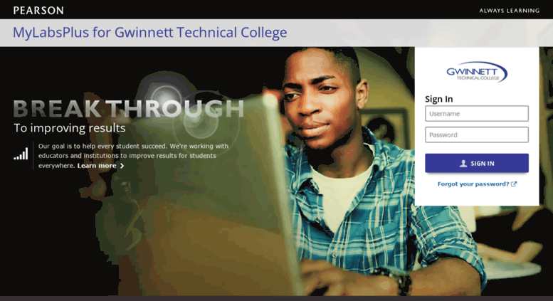 Access Gwinnetttech Mylabsplus Com Mylabsplus Pearson
