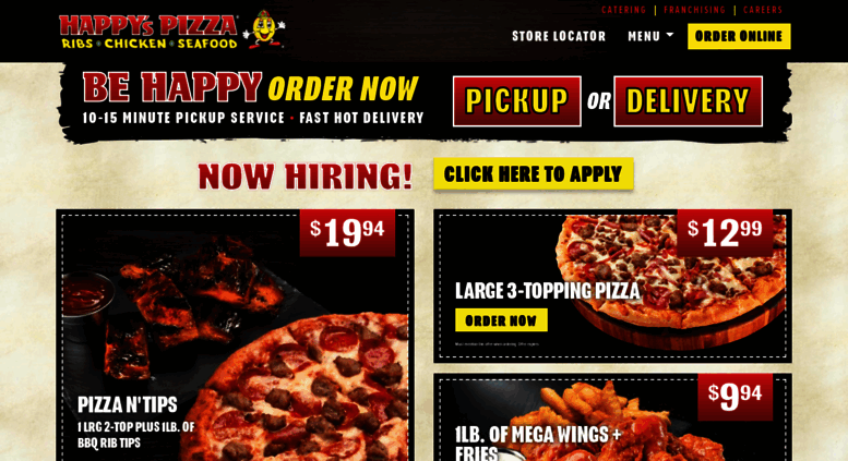 Access Happy's Pizza Delivering More Than Just Great