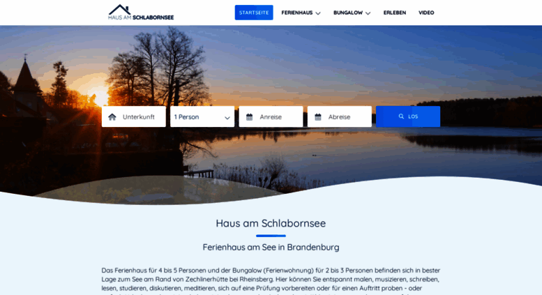 Access Haus Am Schlabornsee De Ferienhaus Bungalow Am Schlabornsee