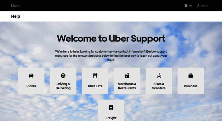 Uber help