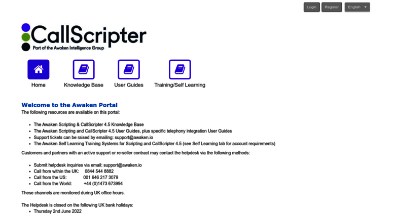 Access Helpdesk Callscripter Com Portal Callscripter