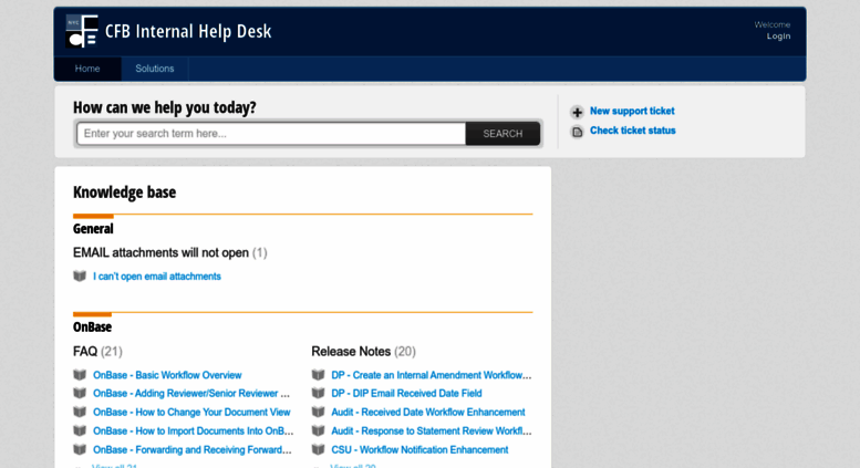 Access Helpdesk Nyccfb Info Support Cfb Internal Help Desk