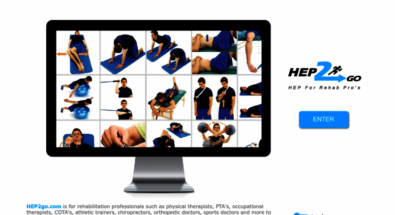 Access Hep2go HEP2go Online Home Exercise Program Rehab 