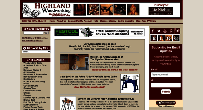 Access Highlandwoodworking Com Fine Woodworking Tools Hand Tools