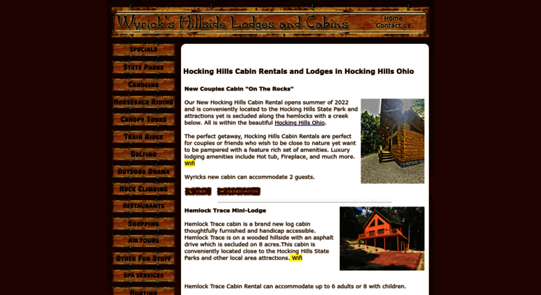 Access Hockinghillscabins Lodges Com Hocking Hills Lodges Cabin