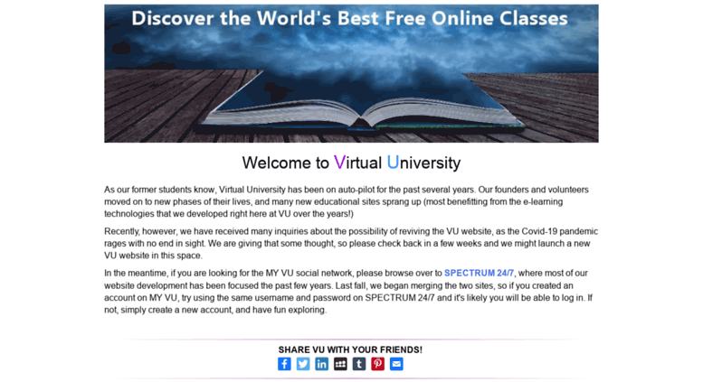 Access Horrorwriting Ksurf Net Virtual University Free And Low Cost Classes On Everything Under The Sun