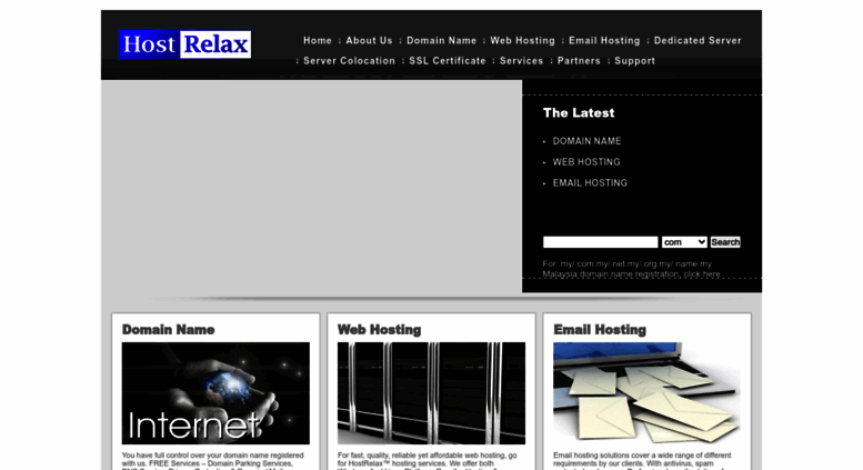 Access Hostrelax Com Web Hosting Domain Name Registration Email Images, Photos, Reviews