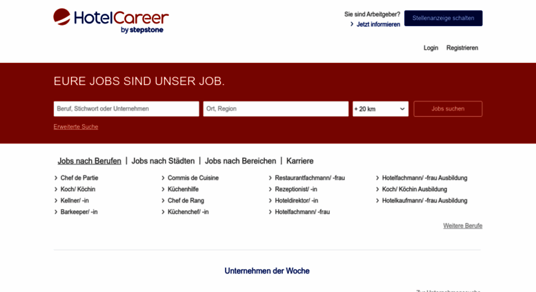 stellenanzeige gastronomie