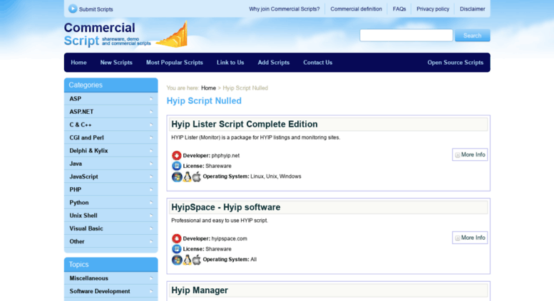 Download Access Hyip Script Nulled Commercialscript Com Hyip Script Nulled Commercial Scripts Cms Php Asp Net Perl Cgi Java Javascript