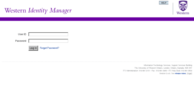 Access Idm Uwo Ca Identity Manager