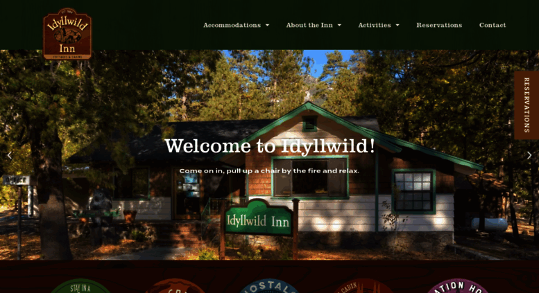 Access Idyllwildinn Com Idyllwild Inn Vacation Cabins And