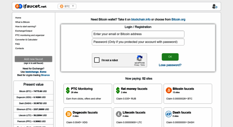 free bitcoin fuacet from doge coins ru