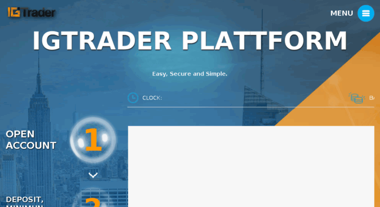 Access Igtrader Com Online Forex Cfd Trading Trade Currencies - 