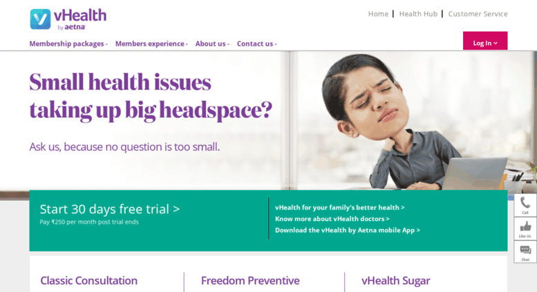 Access Iho In Vhealth By Aetna Doctor Consultation Service By
