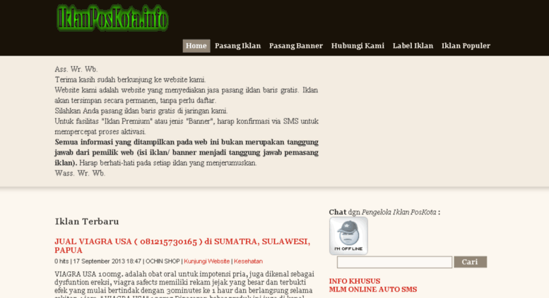 Access Iklanposkota Info Iklan Poskota Iklan Baris Iklan Gratis