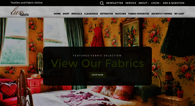 Access Iluvfabrix Com Home Designer Fabrics Decorator Fabrics