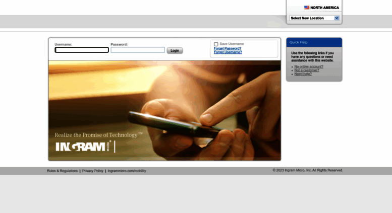 Access Im mobilityonline Ingram Micro Mobility Login Page