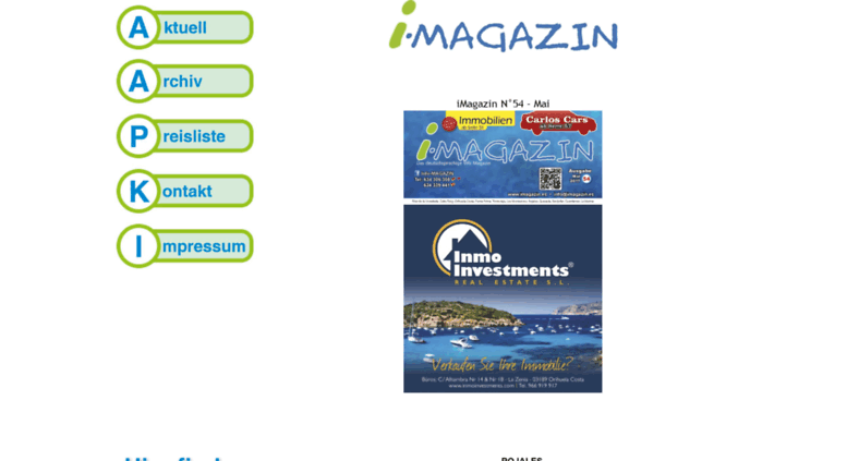 Access Imagazin Es Imagazin Informations Und Werbe Magazin An Der Costa Blanca Raum Torrevieja