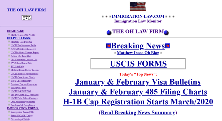 Access immigration-law.com. The Oh Law Firm