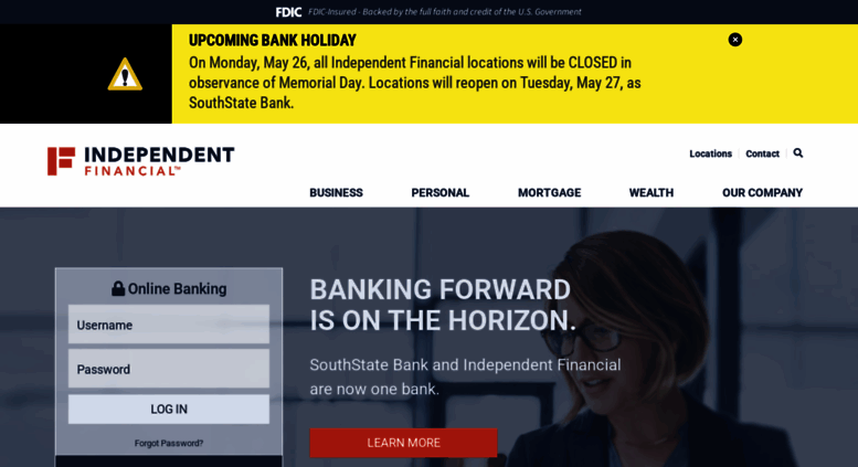 Access Independent Bank Com Independent Financial Personal
