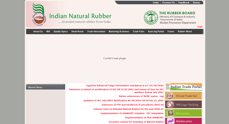 custom duty on natural rubber in india