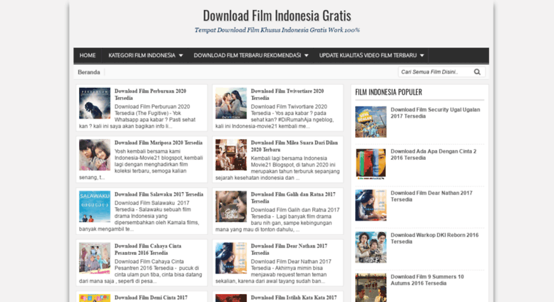 download film indonesia terbaru 2017