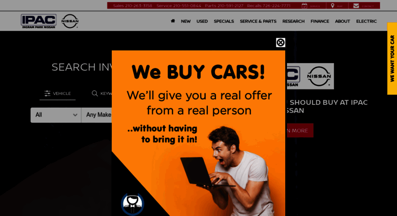Access Ingramparknissan Com New Nissan Dealer In San Antonio Tx