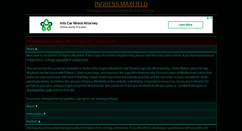 Access Ingress Maxfield Com Ingress Maxfield