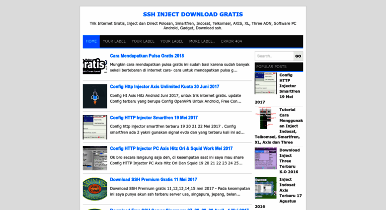 Access Inject Ssh Gratis Blogspot Sg Ssh Inject Download Gratis