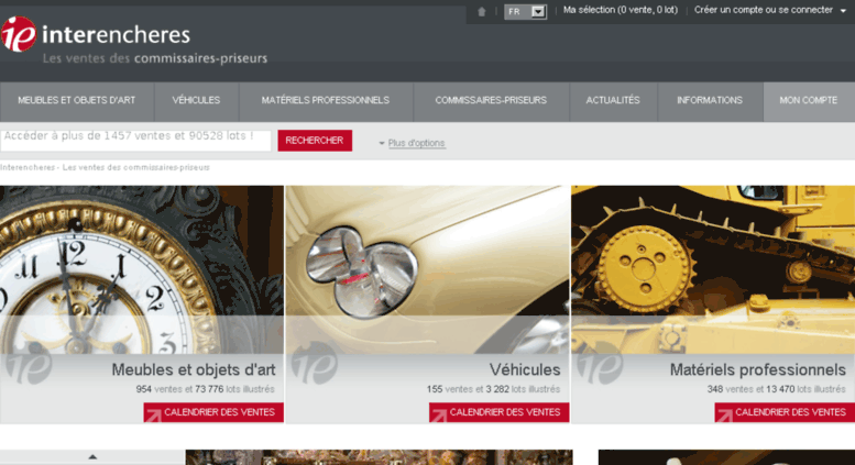 Access interenchere.fr. Interencheres - Les ventes des commissaires