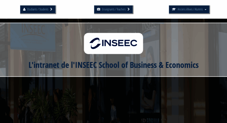Inseec Intranet Etudiant _ Le programme de l’INSEEC Grande Ecole – QCGD