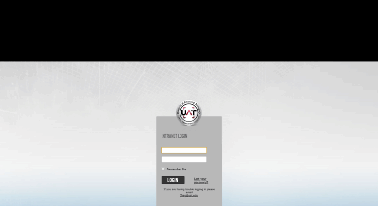 Access intranet.known-universe.com. Intranet Login Form