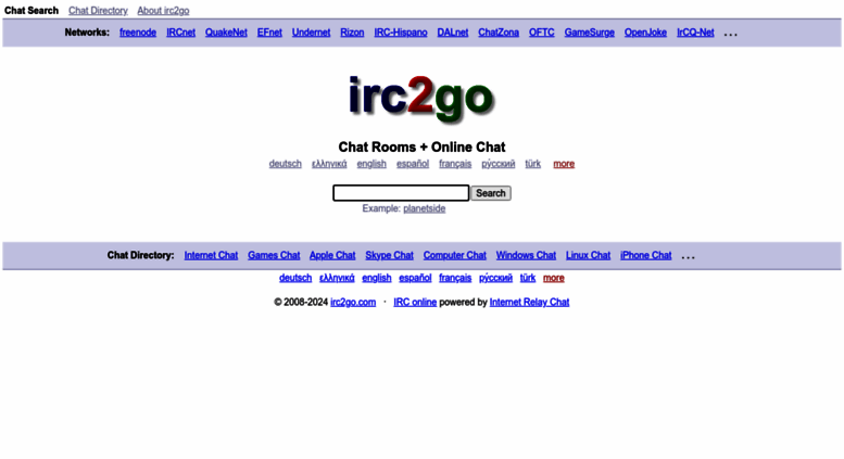 Access Irc2go Com Irc2go Chat Rooms Online Chat