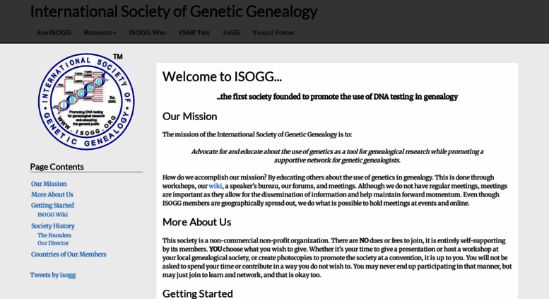 Isogg Chart