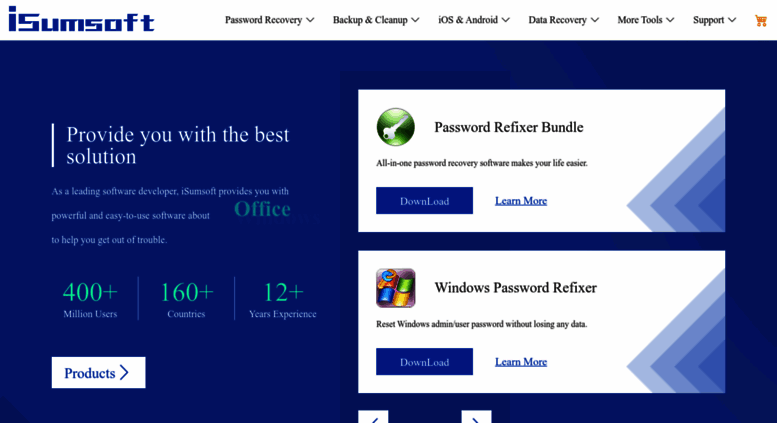 isumsoft password recovery tools reset windows